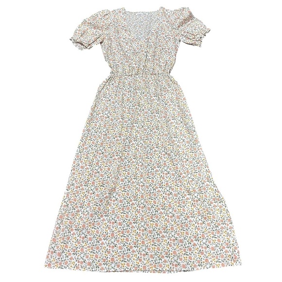 Reformation | Dresses | Reformation Jeans Floral Midi Dress Nwt | Poshmark